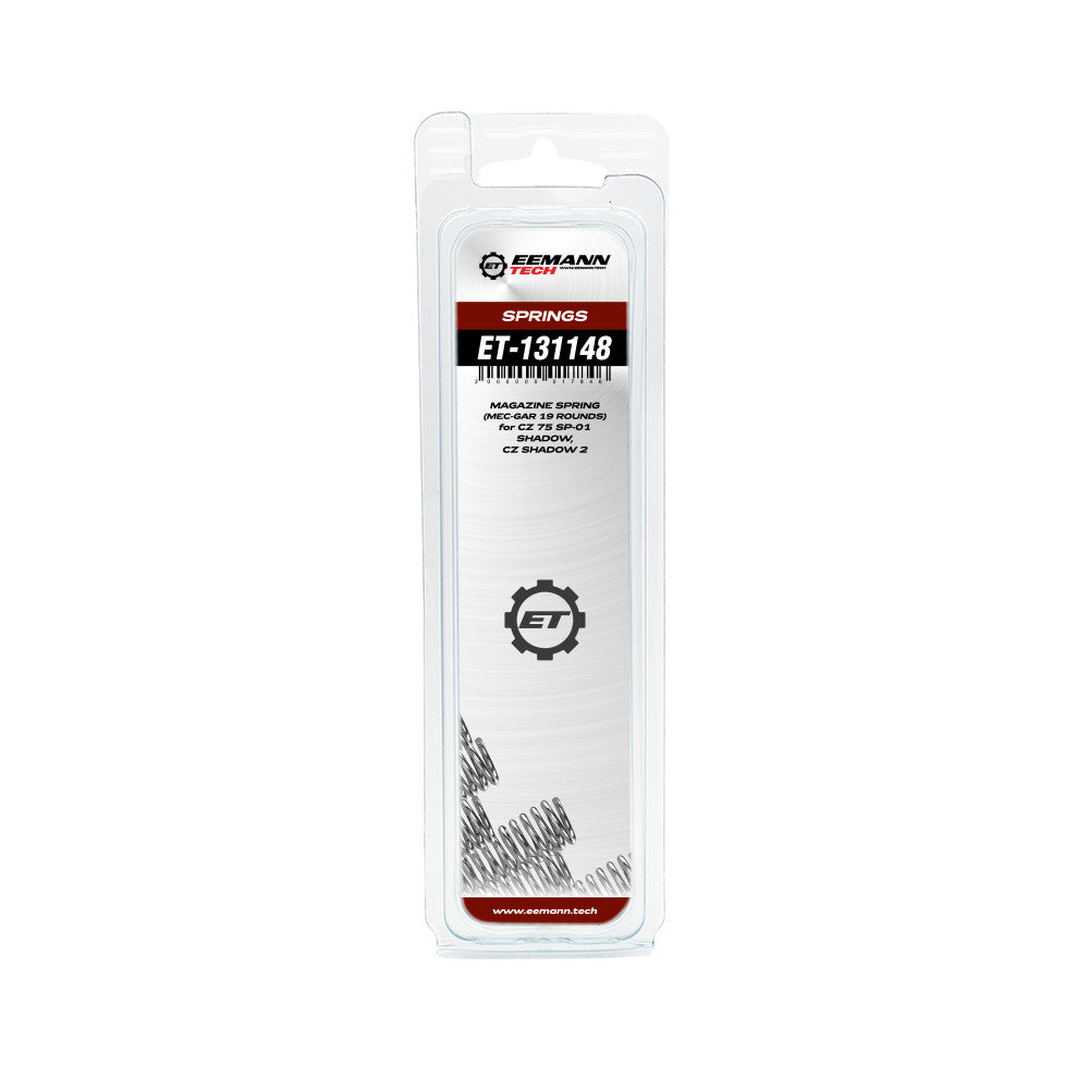 CZ 75 SP-01 Shadow & CZ Shadow 2 magazine spring | MEC-GAR 19 rounds - Ubitzu