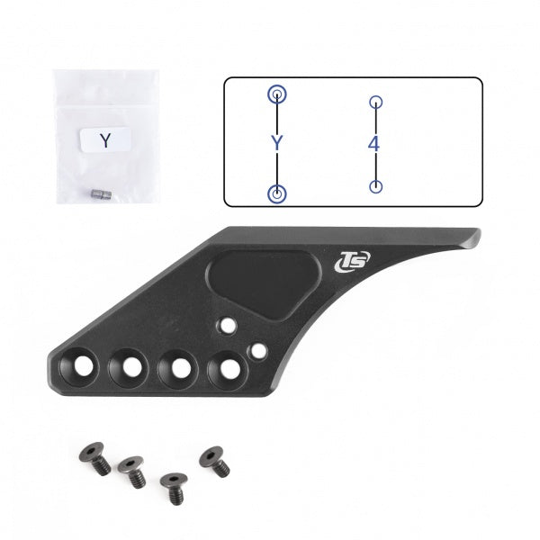 Red dot side mount for Tanfoglio models with pre-drilled holes | Trijicon RMR footprint - Ubitzu