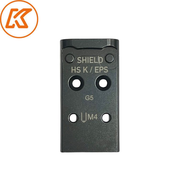 Steel red dot plate for Glock MOS | Shield RMSc & Holosun K-series footprint - Ubitzu