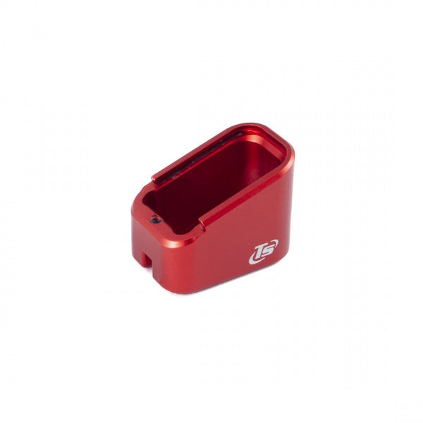 Tanfoglio alu base pad for Large Frame | +4 rounds - Red - Ubitzu