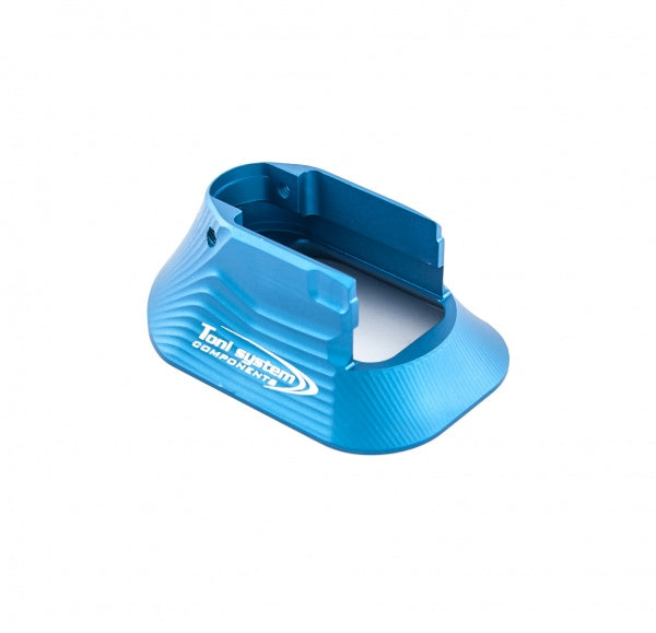 Tanfoglio open alu magwell for Small Frame - Blue - Ubitzu
