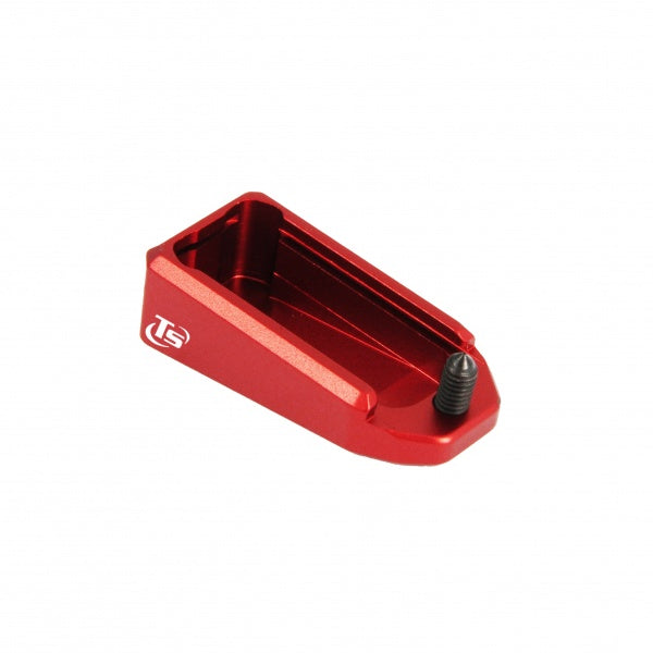 1911 alu base pad | for Mec Gar magazines - Red - Ubitzu