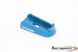 1911 alu base pad | for Metalform magazines - Blue - Ubitzu