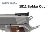 1911 [BoMar Cut] adjustable rear sight with 3 height points | blank - Ubitzu