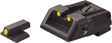1911 [Kimber Cut] adjustable sights | luminescent dots - Ubitzu