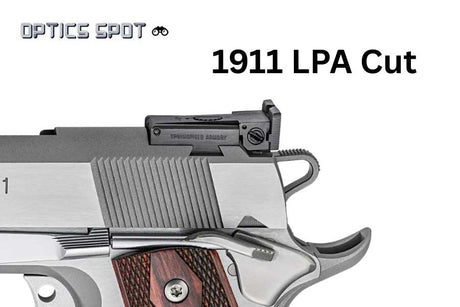 1911 [LPA Cut] adjustable sights | fiber optic - Ubitzu