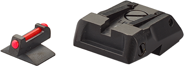 1911 [LPA Cut] adjustable sights | fiber optic - Ubitzu