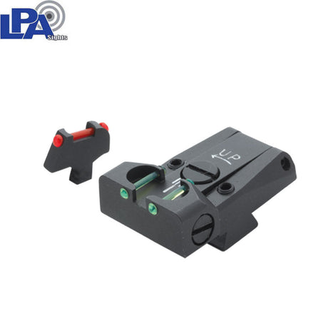 1911 [LPA Cut] adjustable sights | fiber optic - Ubitzu