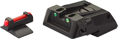 1911 [LPA Cut] adjustable sights | fiber optic - Ubitzu