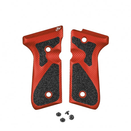 Beretta M9A1, 92, 96, 98, Elite LLT 3D grips [TS] red