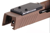 Sig P320 [models with removable rear sight] Optics Ready plate | type S [RMSc DPP & K-series footprint]