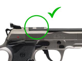 Beretta [92X 92XI 92 GTS 92X RDO M9A4] Optics Ready plate | type A [RMSc DPP Docter footprint] - Ubitzu