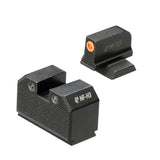 Beretta [APX A1 & APX RDO] co-witness sights | tritium - Orange - Ubitzu