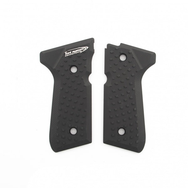 Beretta M9A1 92 96 98 Elite LLT grips | Vibram - Black - Ubitzu