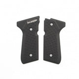 Beretta M9A1 92 96 98 Elite LLT grips | Vibram - Black - Ubitzu