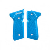 Beretta M9A1 92 96 98 Elite LLT grips | Vibram - Blue - Ubitzu