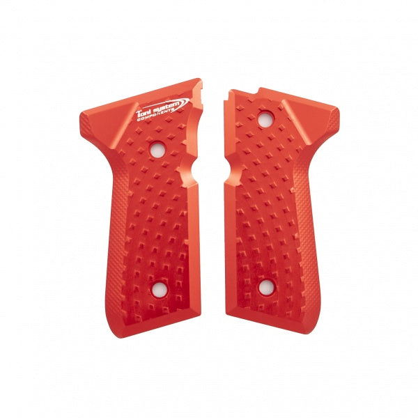 Beretta M9A1 92 96 98 Elite LLT grips | Vibram - Red - Ubitzu