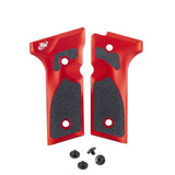 Beretta M9A3 M9A4 92X Full Size grips | 3D - Red - Ubitzu