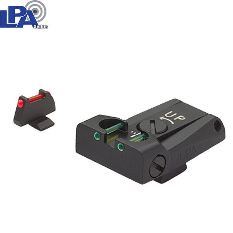 Beretta [Stock Brigader Billenium] adjustable sights | fiber optic - Ubitzu