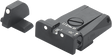 Beretta [Stock Brigadier Billenium] adjustable sights | white dots - Ubitzu