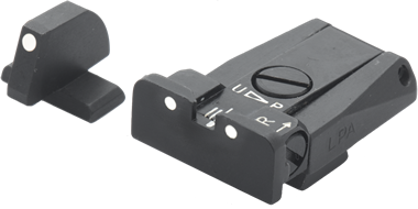 Beretta [Stock Brigadier Billenium] adjustable sights | white dots - Ubitzu