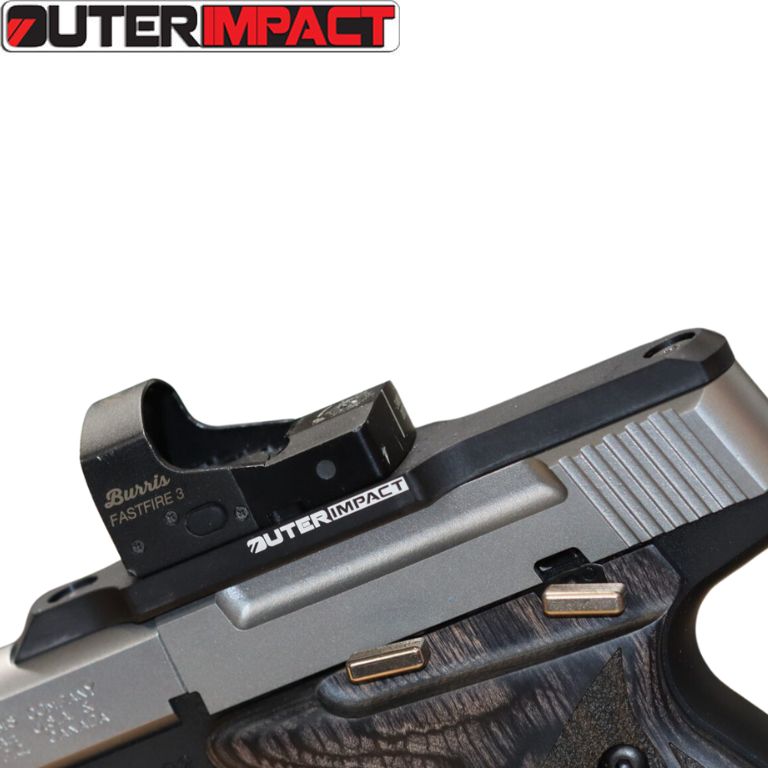 Browning Buck Mark Optics Ready plate | type C [RMR RTS & Docter footprint] - Ubitzu