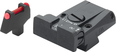 Colt Series 80 adjustable sights | fiber optic - Ubitzu