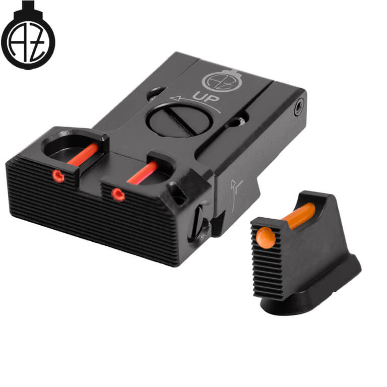 CZ 75B CZ P-01 CZ 75 SP-01 adjustable sights | fiber optic B - Ubitzu