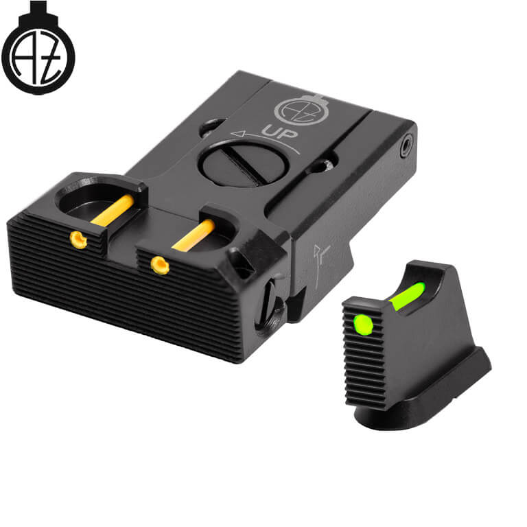 CZ 75B CZ P-01 CZ 75 SP-01 adjustable sights | fiber optic B - Ubitzu