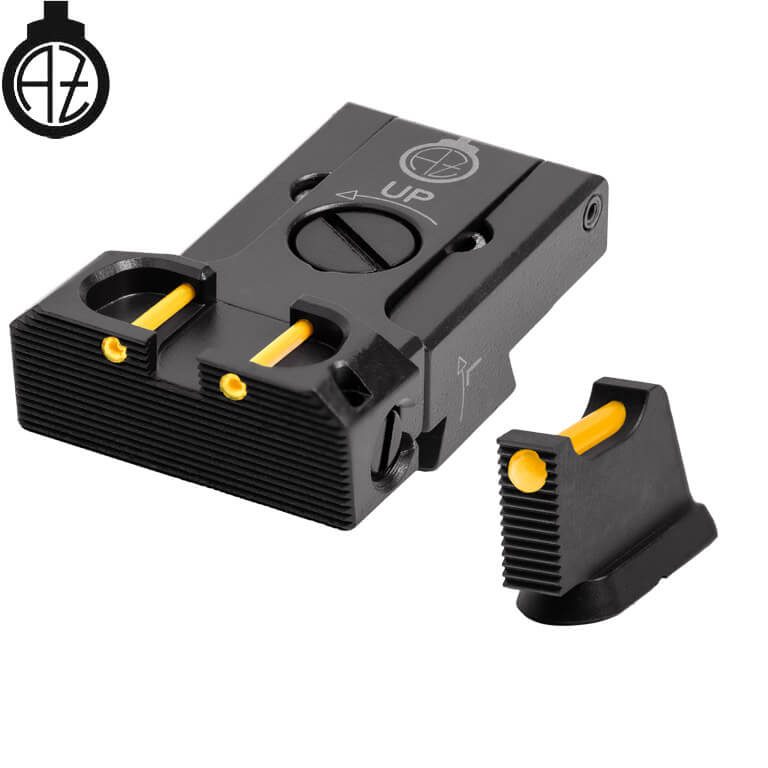 CZ 75B CZ P-01 CZ 75 SP-01 adjustable sights | fiber optic B - Ubitzu