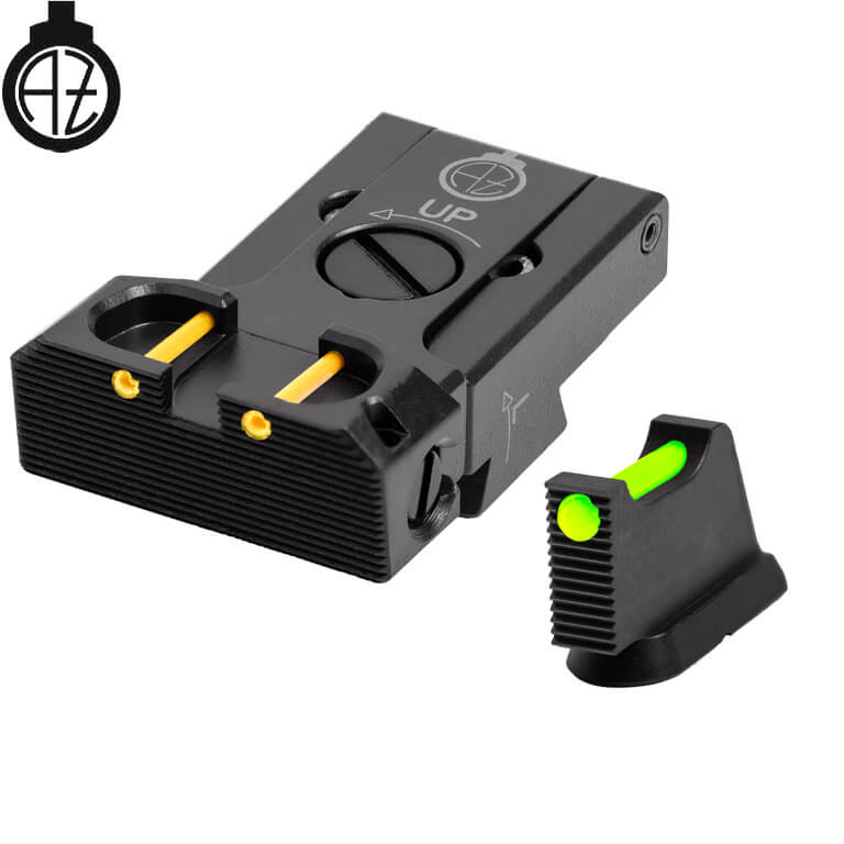CZ 75B CZ P-01 CZ 75 SP-01 adjustable sights | fiber optic B - Ubitzu