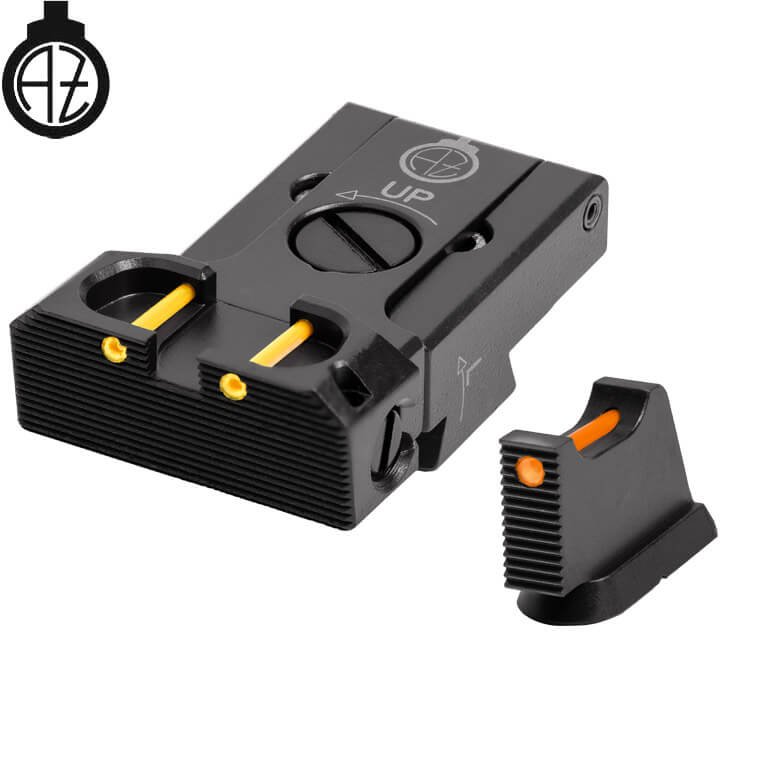 CZ 75B CZ P-01 CZ 75 SP-01 adjustable sights | fiber optic B - Ubitzu
