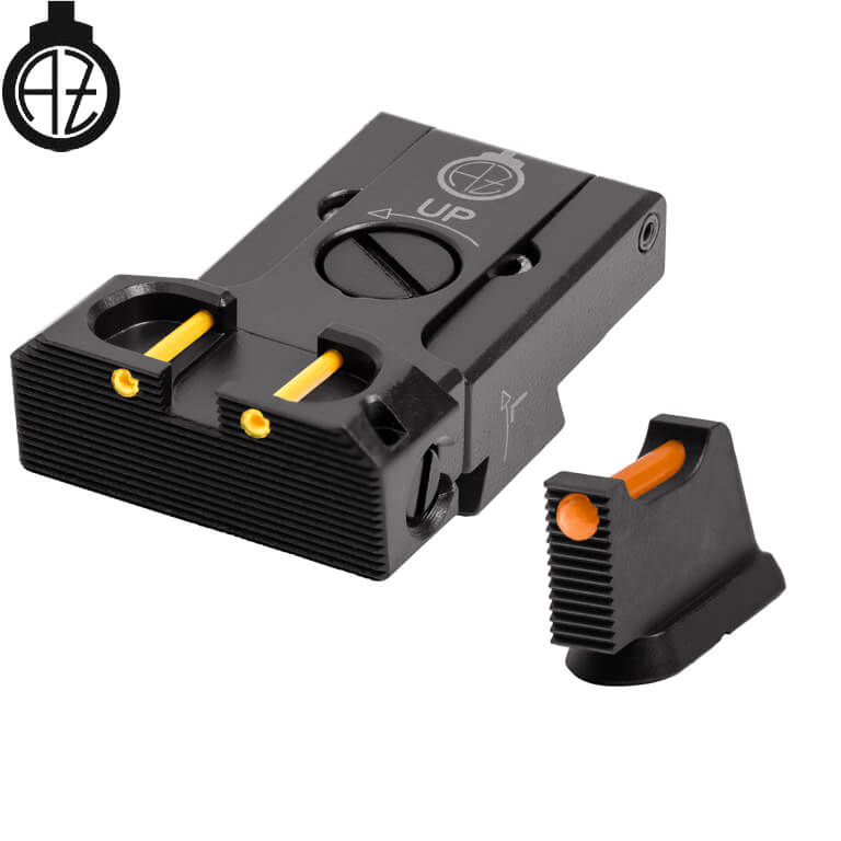 CZ 75B CZ P-01 CZ 75 SP-01 adjustable sights | fiber optic B - Ubitzu