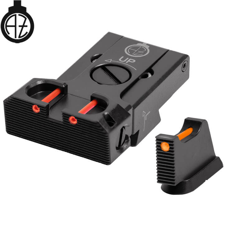 CZ 75B CZ P-01 CZ 75 SP-01 adjustable sights | fiber optic B - Ubitzu