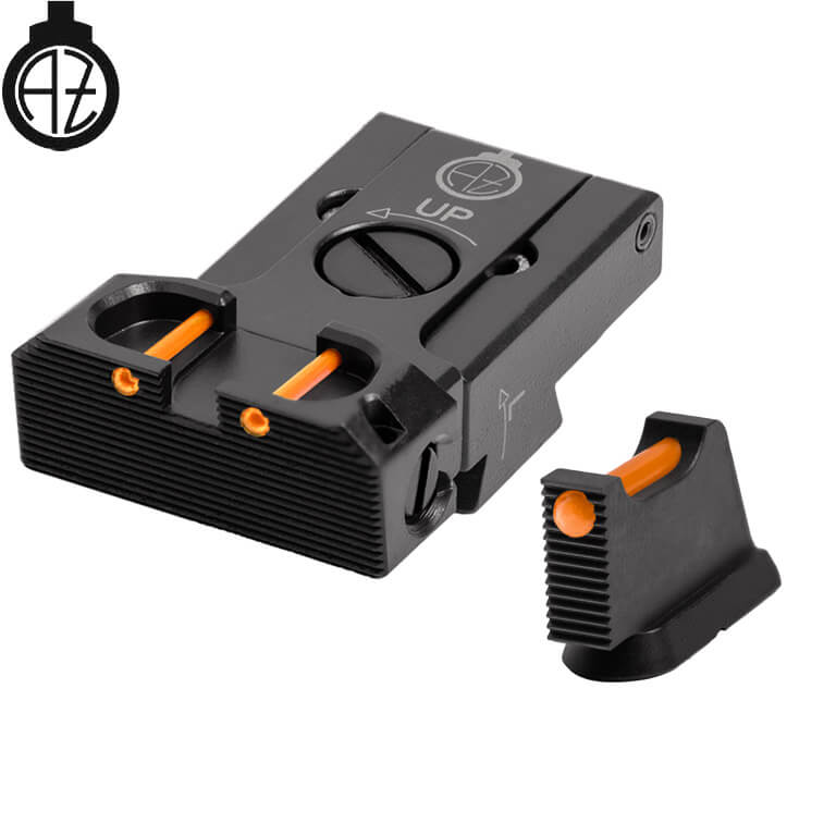 CZ 75B CZ P-01 CZ 75 SP-01 adjustable sights | fiber optic B - Ubitzu