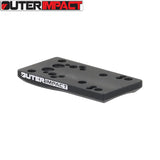 CZ P-07 CZ P-09 red dot mount | type C [RMR RTS Docter footprint] - Ubitzu