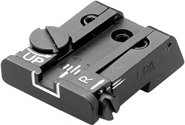 CZ P-10 adjustable rear sight | white lines - Ubitzu
