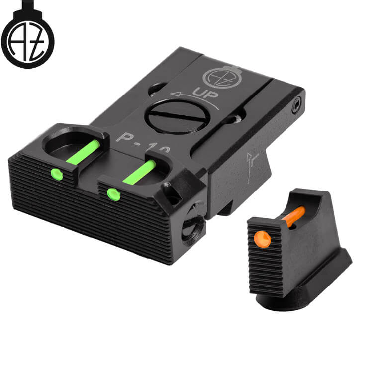 CZ P-10 adjustable sights | fiber optic B - Ubitzu