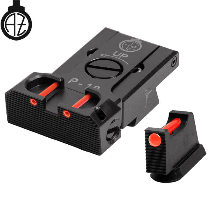 CZ P-10 adjustable sights | fiber optic B - Ubitzu