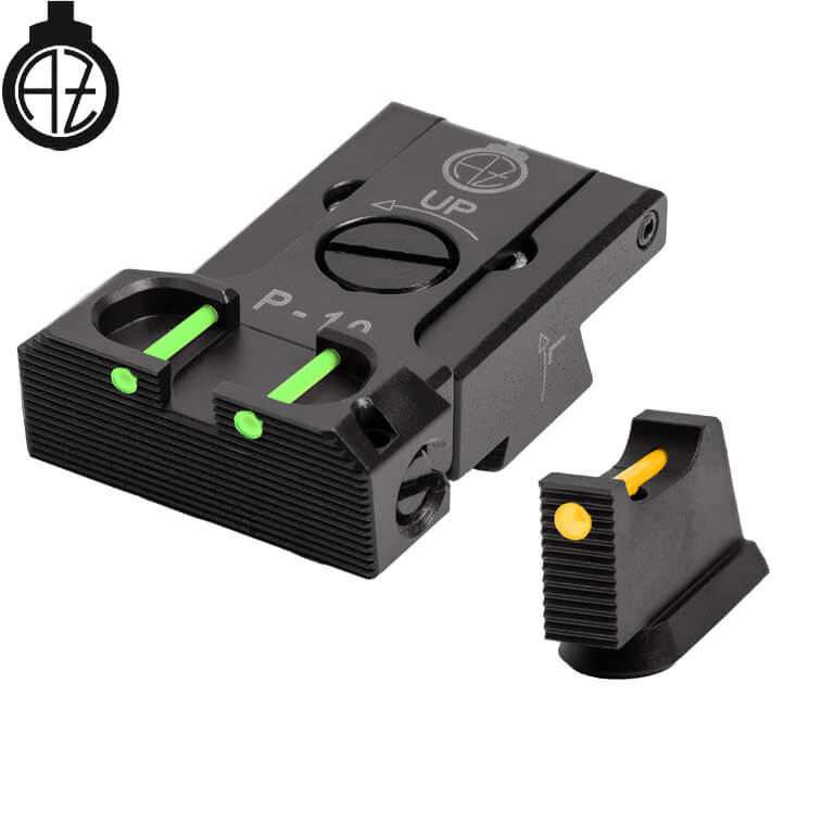 CZ P-10 adjustable sights | fiber optic B - Ubitzu