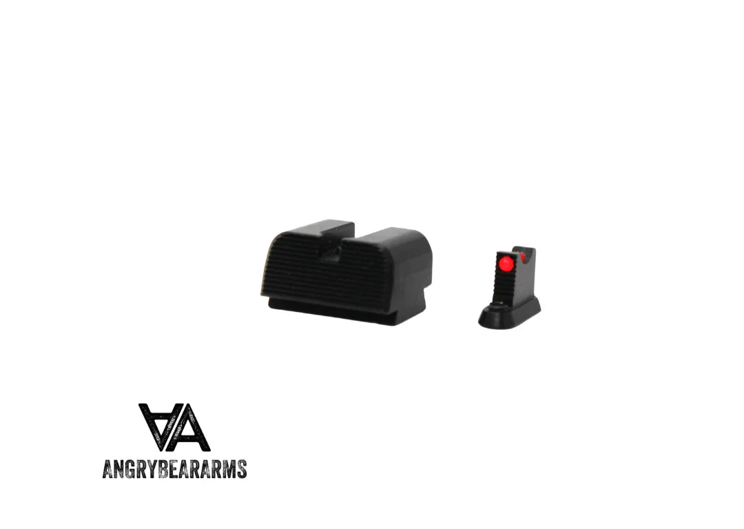 CZ P-10 Optics Ready co-witness sights | fiber optic - Ubitzu