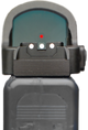 CZ P-10 Optics Ready semi-adjustable co-witness sights | fiber optic - Ubitzu
