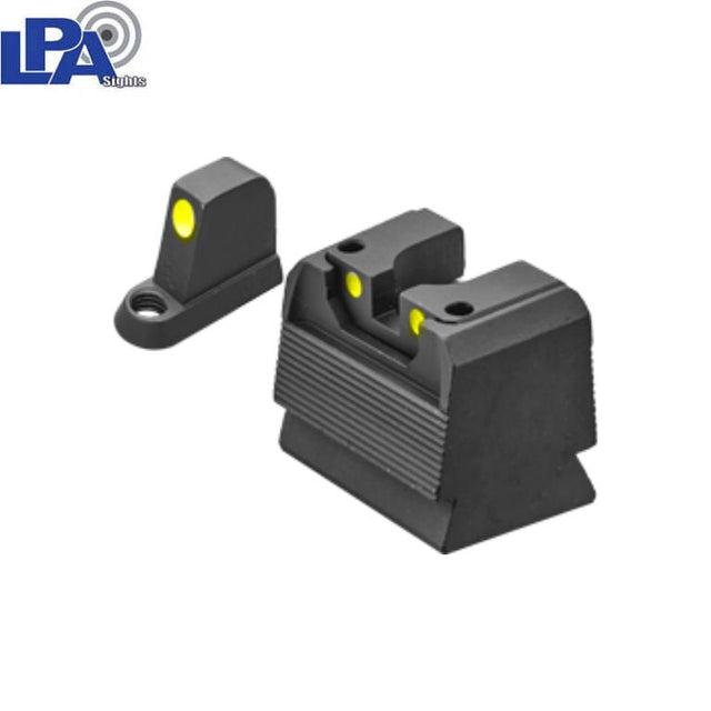 CZ P-10 Optics Ready semi-adjustable co-witness sights | luminescent dots - Ubitzu