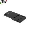 CZ P-10 [P-10C P-10F P-10S] red dot mount | type A [RMSc DPP Docter footprint] - Ubitzu