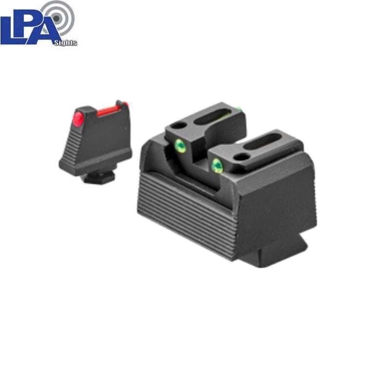 CZ Shadow 2 Carry semi-adjustable co-witness sights | fiber optic B - Ubitzu