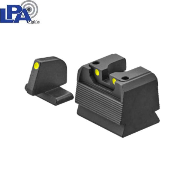 CZ Shadow 2 Carry semi-adjustable co-witness sights | luminescent dots - Ubitzu