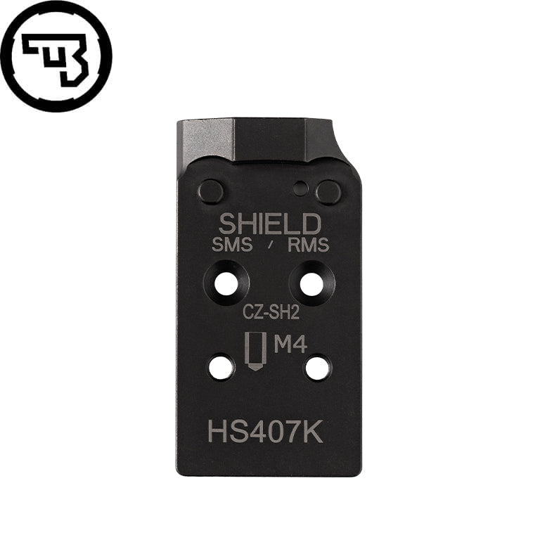 CZ Shadow 2 Optics Ready plate | Shield RMSc & Holosun K-series footprint - Ubitzu
