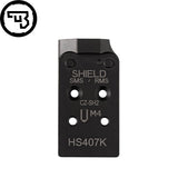 CZ Shadow 2 Optics Ready plate | Shield RMSc & Holosun K-series footprint - Ubitzu