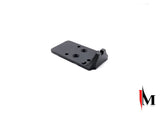 CZ Shadow 2 Optics Ready plate with integrated forwarded rear sight | Trijicon RMR footprint - Ubitzu