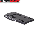 CZ Shadow 2 red dot mount | type C [RMR RTS Docter footprint] - Ubitzu